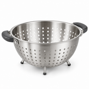 DrainFlow 3-Quart Stainless Steel Colander