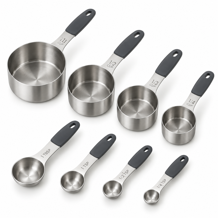 MeasureMate 8-Piece Measuring Cups & Spoons Set