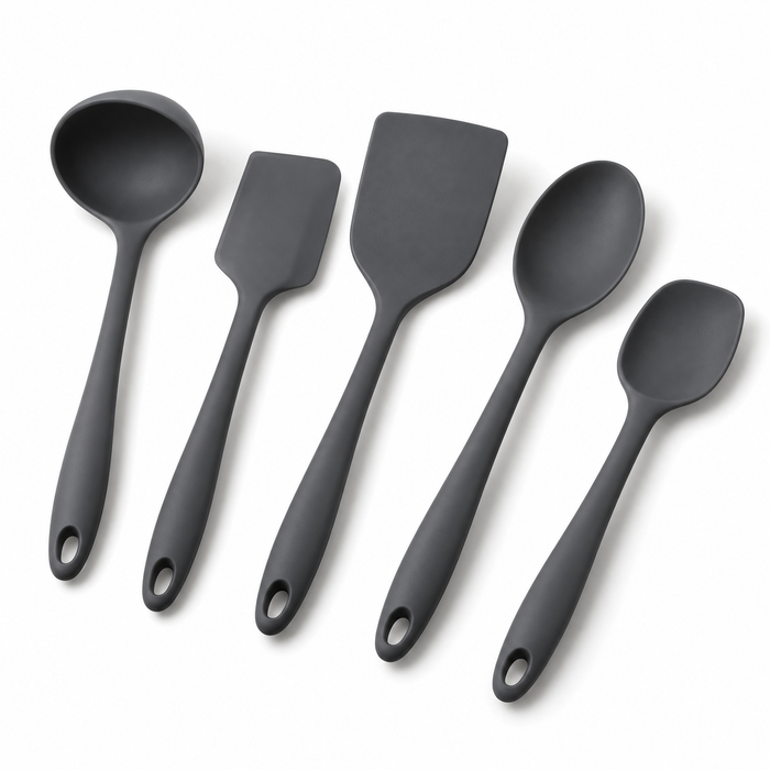 SoftStir 5-Piece Silicone Cooking Utensil Set